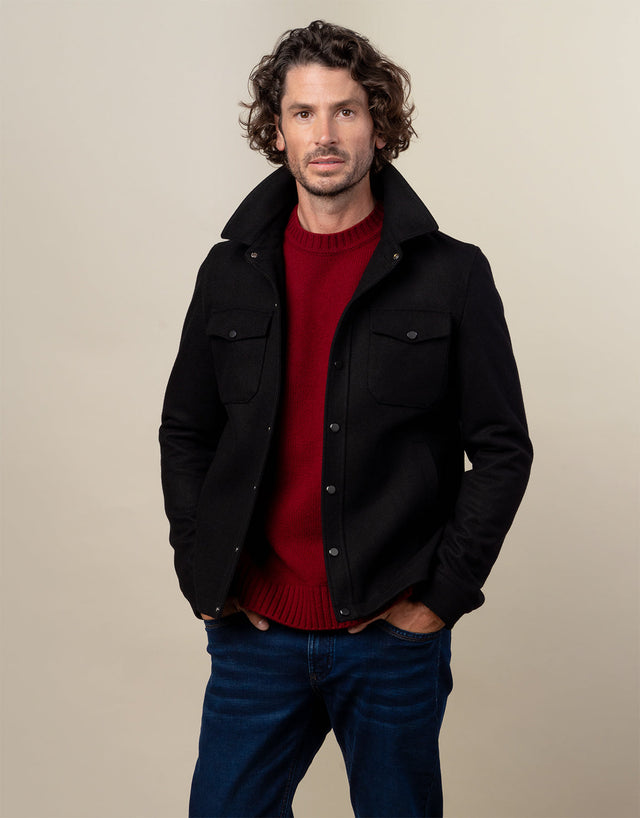 Makara Black Wool Jacket