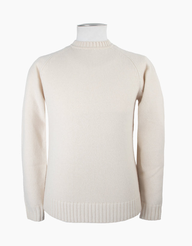 Kaiapoi Winter White Shetland Sweater