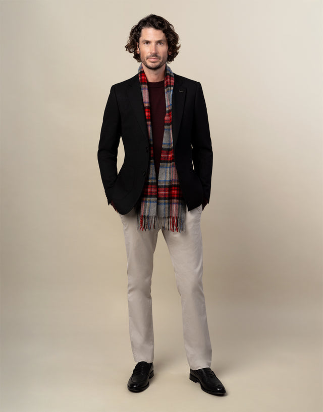 Batten Black Textured Blazer