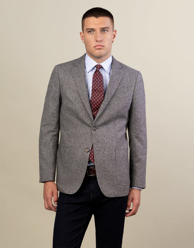 Malta Taupe Brown Marle Blazer