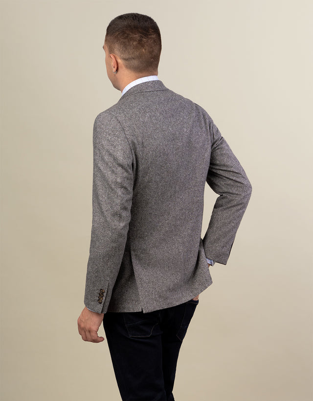 Malta Taupe Brown Marle Blazer
