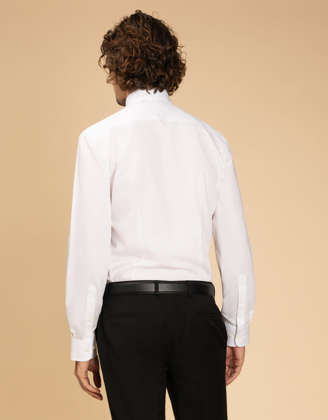 Banks White Fine Twill Shirt