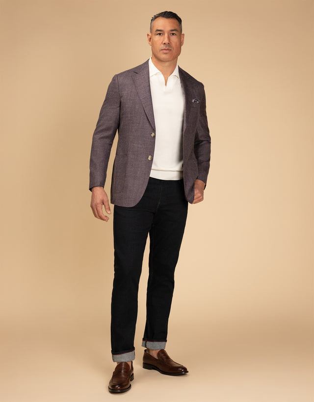 Austin Jean Dark Indigo Rinse Wash