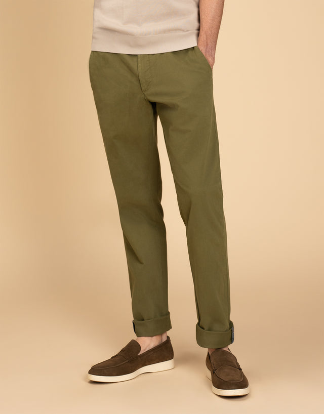 Tyler Green Textured Chinos