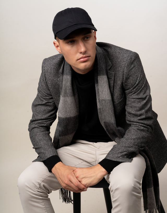 Hawker Black & White Birdseye Blazer