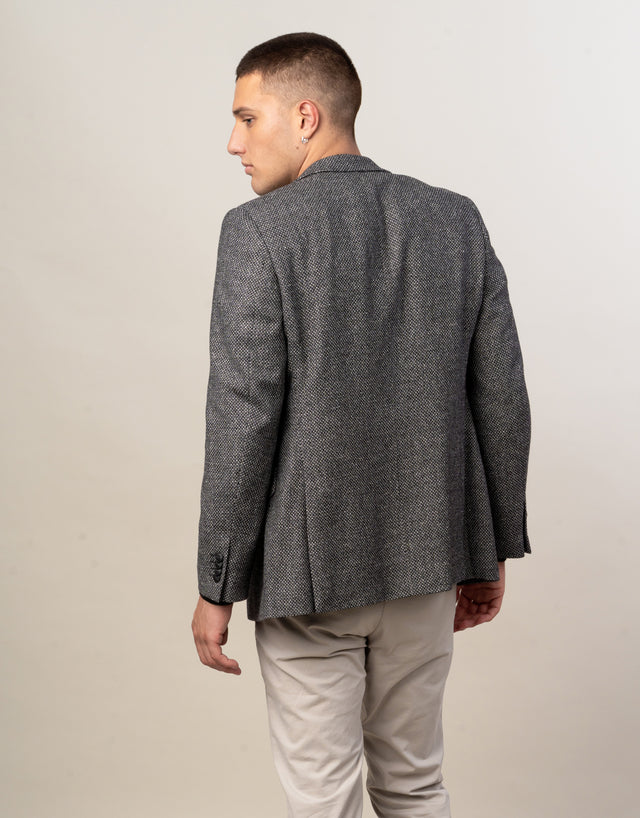 Hawker Black & White Birdseye Blazer