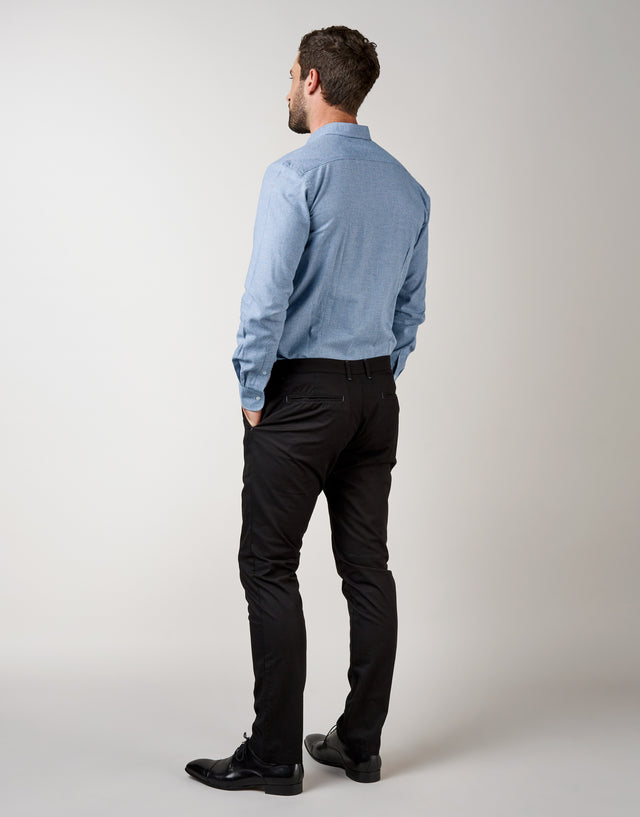 Soho Black Chinos