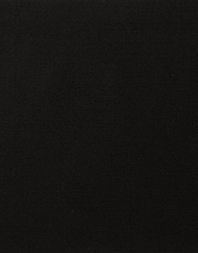 London Black Merino Wool Shirt