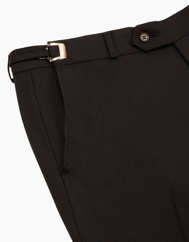 Lancaster Black Suit Trouser