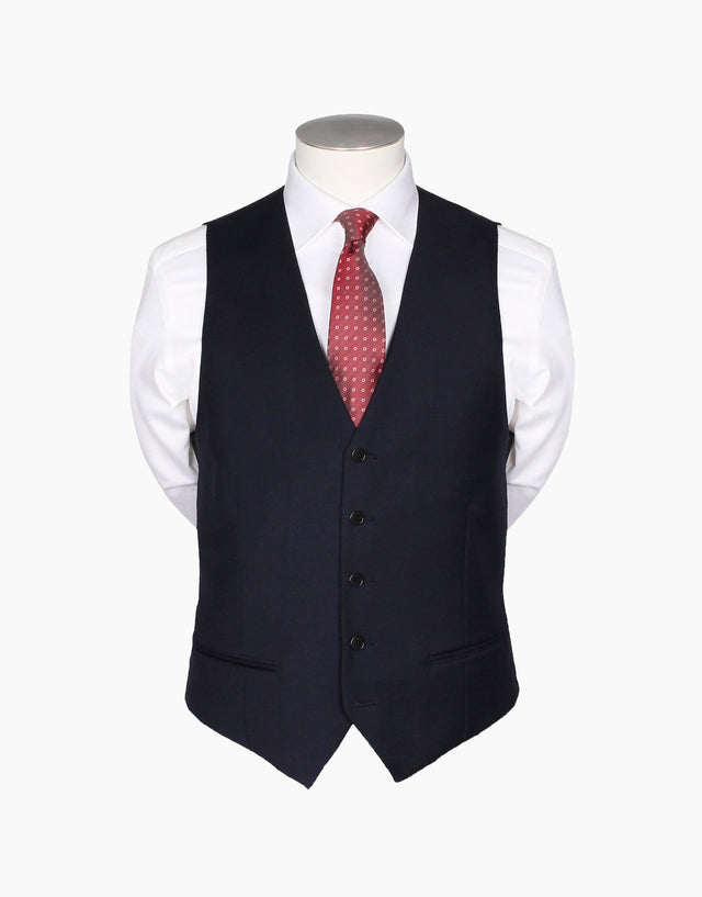 Churchill Navy Waistcoat