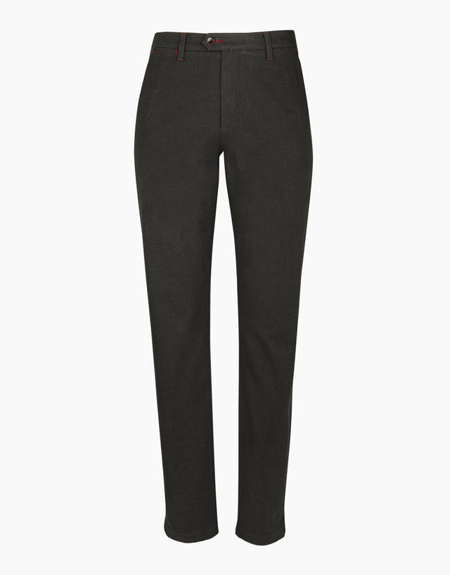 Soho Green Birdseye Chinos