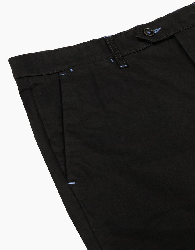 Soho Black Chinos